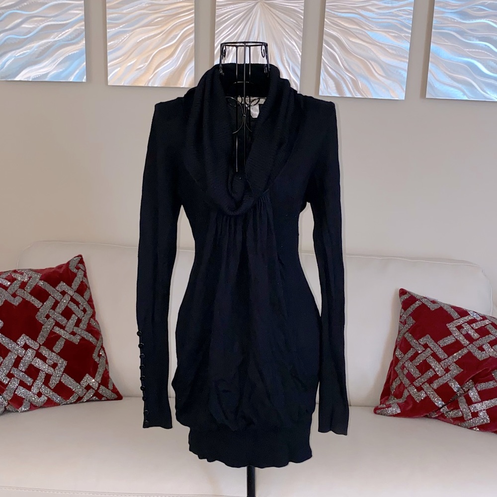 Arden B | black knitted dress
